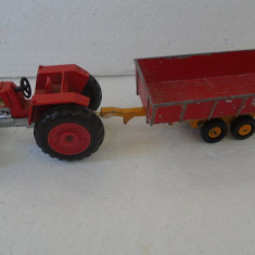 bnk jc Matchbox Super Kings Massey Ferguson si trailer