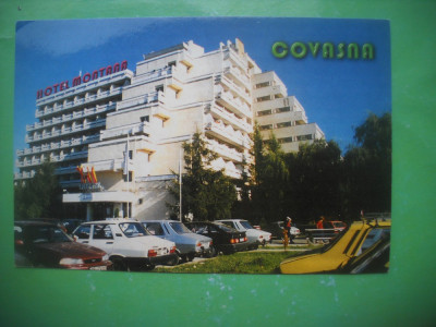 HOPCT 48716 HOTEL MONTANA -AUTOMOBIL DACIA -COVASNA -CIRCULATA foto