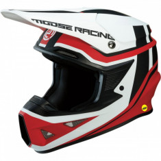 Casca Atv/Cross Moose Racing Rider F1 rosu/alb marime 3XL Cod Produs: MX_NEW 01105751PE foto