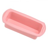 Formă Chec Silicon, Roz, 27.5x14x6cm, Oem
