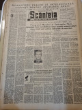 Scanteia 24 aprilie 1949-transporturile feroviare,judetul dolj,congresul pacii