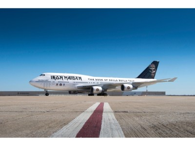 Aeromacheta Boeing 747-400 Iron Maiden &amp;#039;Ed Force One&amp;#039; foto