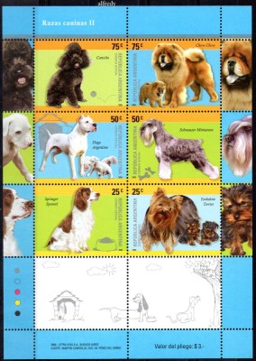 ARGENTINA 2006, Fauna, Caini, serie neuzata, MNH foto