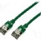 Cablu patch cord, Cat 6a, lungime 1m, U/FTP, LOGILINK - CQ9035S