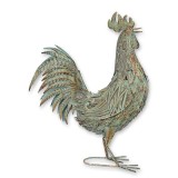 Cocos decorativ din metal antik grey XW-36