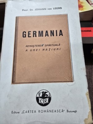 Germania, Renasterea spirituala a unei natiuni - Johann von Leers foto