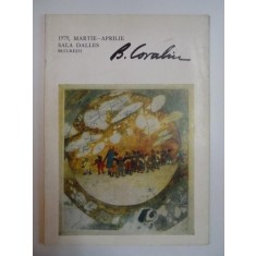 EXPOZITIE DE PICTURA BRADUT COVALIU DIN MARTIE APRILIE 1979 DE LA SALA DALLES