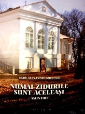 RADU ALEXANDRU MICLESCU / NUMAI ZIDURILE SUNT ACELEASI - AMINTIRI foto