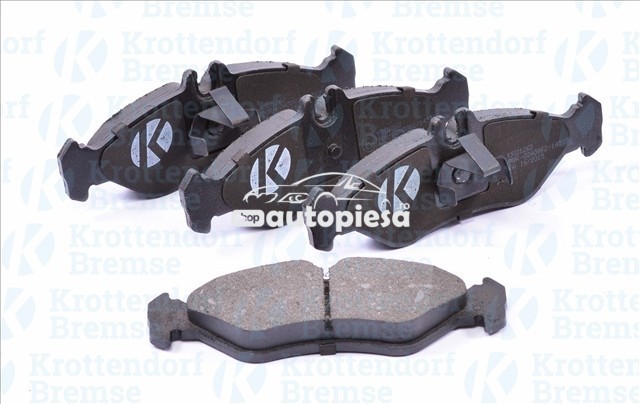 Set placute frana,frana disc VW LT II bus (2DB, 2DE, 2DK) (1996 - 2006) KROTTENDORF KRO1262