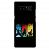 Husa compatibila cu Samsung Galaxy Note 8 Silicon Gel Tpu Model Demon Slayer Team
