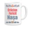 Cana alba personalizata Craciun Fericit Nasa, INOVATIX&reg;. 330ml