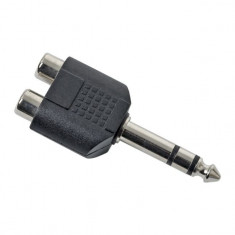 Adaptoare Y RCA / JACK 2 x soclu RCA-6.3 fisa Jack (stereo) Best CarHome