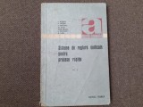 SISTEME DE REGLARE UNIFICATE PENTRU PROCESE RAPIDE - WEINRICH, VOL 2