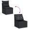 Patio Sofa Set 8-Locuri Black - 12