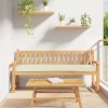 Set de perne pentru palet 2 pcs Crem 200 x 40 x 8 cm