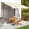 vidaXL P&acirc;nză de rezervă copertină, crem, 4x3,5 m