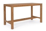 Cumpara ieftin Masa tip bar lemn maro Maricruz 180x80x105 cm