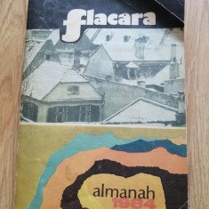 Almanah Flacara 1984 - Autor. Adrian Paunescu