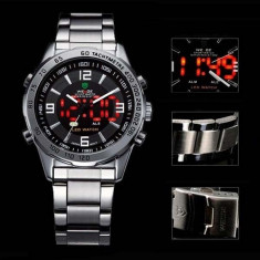 Ceas Led Dual Time SEAL NILUS 39 foto