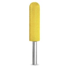 Biax sculptura lemn SABURR - Cap semirotund 1/2&quot; X 2&quot;, Granulatie Saburr FINA - GALBENA