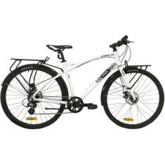 Bicicleta Pegas Hoinar 1, 8S, Alb Perlat
