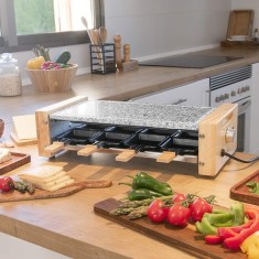 Gratar Electric Cecotec Cheese&amp;amp;Grill 8600 Wood AllStone Resigilat foto