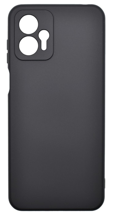 Husa de protectie din Silicon cu Microfibra la interior compatibila Motorola Moto G13, Negru