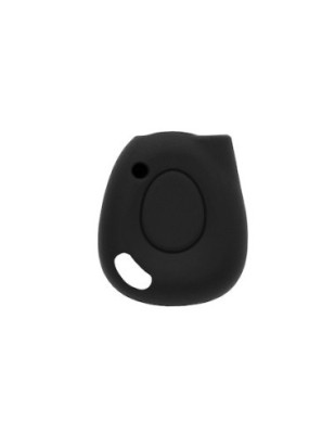 Husa cheie auto din silicon Renault cu 1 buton Negru foto
