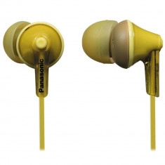 Casti Panasonic in-ear RP-HJE125E-Y Galben foto