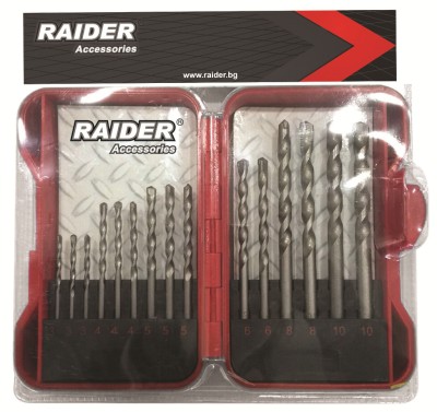 Set burghie pentru zidarie &amp;Oslash;3-10mm 15 bucati, Raider 157790 foto
