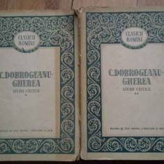 Studii Critice Vol.1-2 - C. Dobrogeanu-gherea ,281885