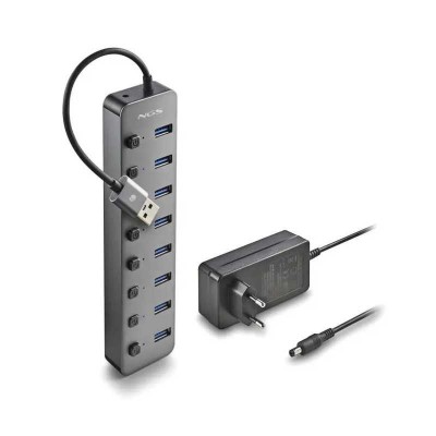 HUB USB 3.0 NGS iHub8 cu 8 porturi si alimentator HUB-IHUB8-NGS foto