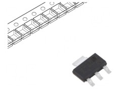 Tiristor AC Switch 700V 1A SOT223 SMD foto