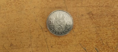 Moneda 2 1-2 Cents Nederland 1971 #A6658 foto