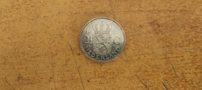 Moneda 2 1-2 Cents Nederland 1971 #A6658