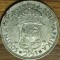 Africa de sud - moneda mare argint - 2 1/2 shillings = half crown 1954 - Elisabeta