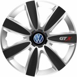 Set 4 Capace Roti GTX Carbon Gri-Negru R17, Pentru Volkswagen