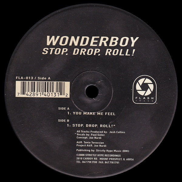 Wonder Boy - Stop, Drop, Roll (Vinyl)