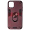 Toc TPU+PC Armor Ring Case Apple iPhone 11 Wine