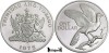 1975 FM, 1 Dollar - Elisabeta a II-a - Trinidad şi Tobago | KM 23 | PROOF, America Centrala si de Sud