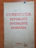 Constitutia republicii socialiste romania - din anul 1965