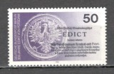 Germania Berlin.1985 300 ani Edictul de la Potsdam SB.822