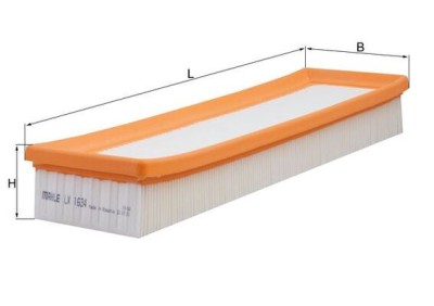 MAHLE LX 1634 Filtru aer foto