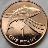 1 penny 2022 Saint Helena and Ascension, Tuna, km#13a, unc
