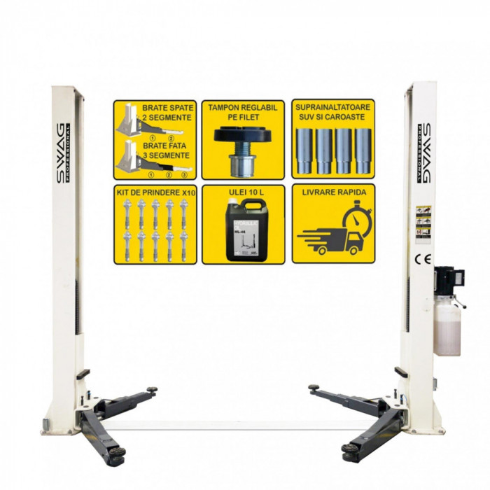 Elevator 2 coloane SWAG SW4000 4 tone deblocare manuala