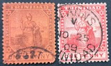 Trinidad &ndash; set colonial 1 Penny &ndash; Britannia &ndash; două culori, stare foarte bună
