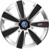 Set 4 Capace Roti GTX Carbon Gri-Negru R15, Pentru Volkswagen, Autohelix MSA