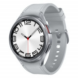 Cumpara ieftin Smartwatch Samsung Watch 6 Classic SM-R960, ecran AMOLED 1.47inch, 2GB RAM, 16GB Flash, Bluetooth 5.3, Carcasa Otel, 47mm, Waterproof 5ATM (Argintiu)
