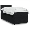 VidaXL Pat box spring cu saltea, negru, 80x200 cm, catifea 3287592