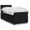 vidaXL Pat box spring cu saltea, negru, 80x200 cm, catifea 3287592